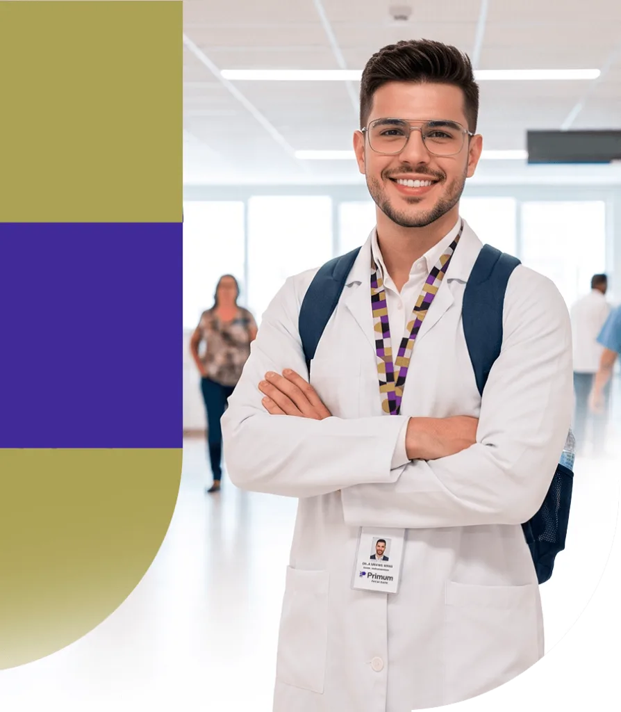 Estudante da Faculdade Primum
